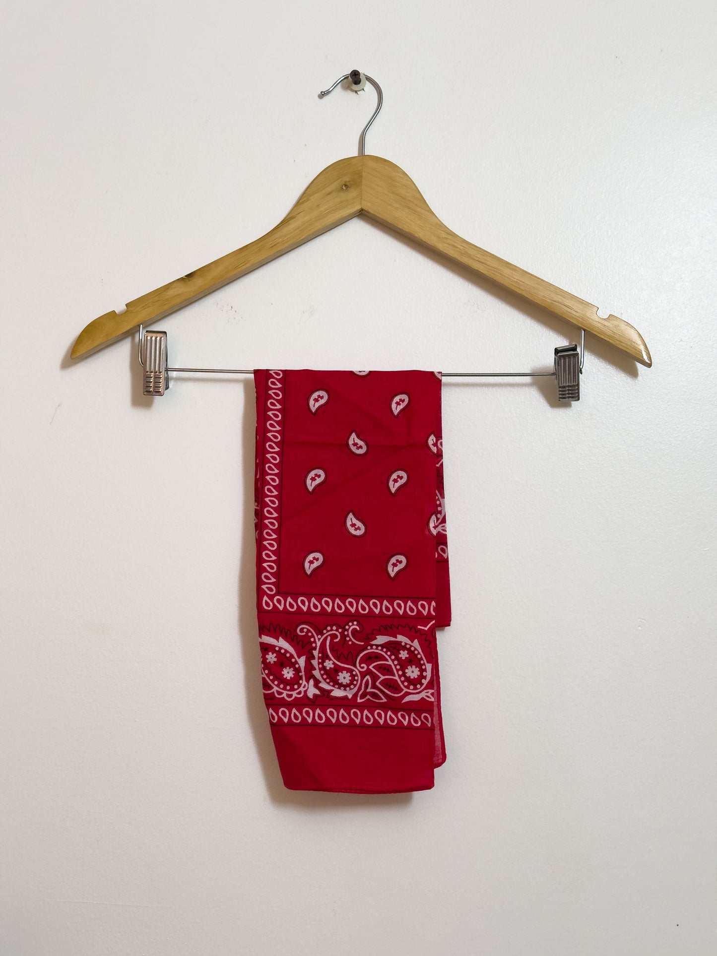 Red Bandana Print