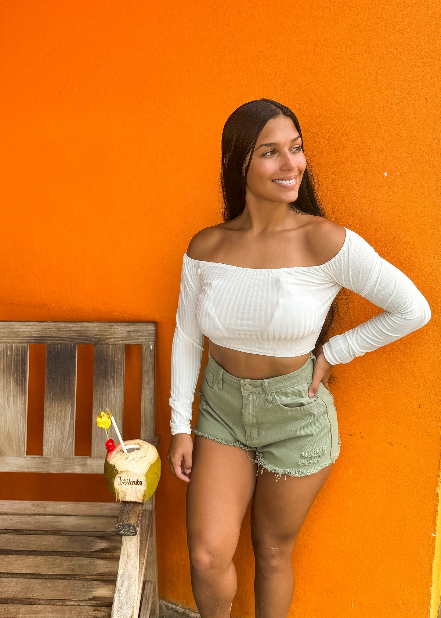 White Top Long Sleeve