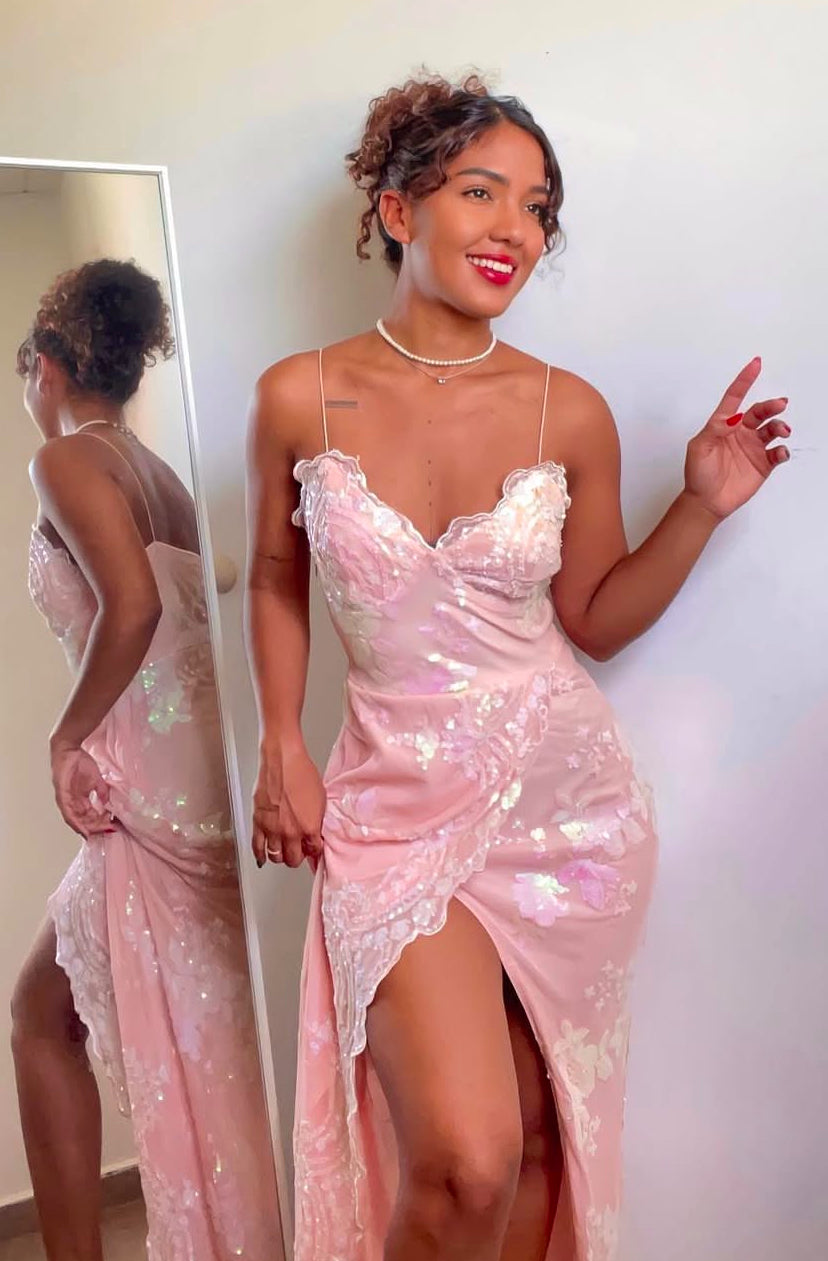PINK SPARKLE DRESS