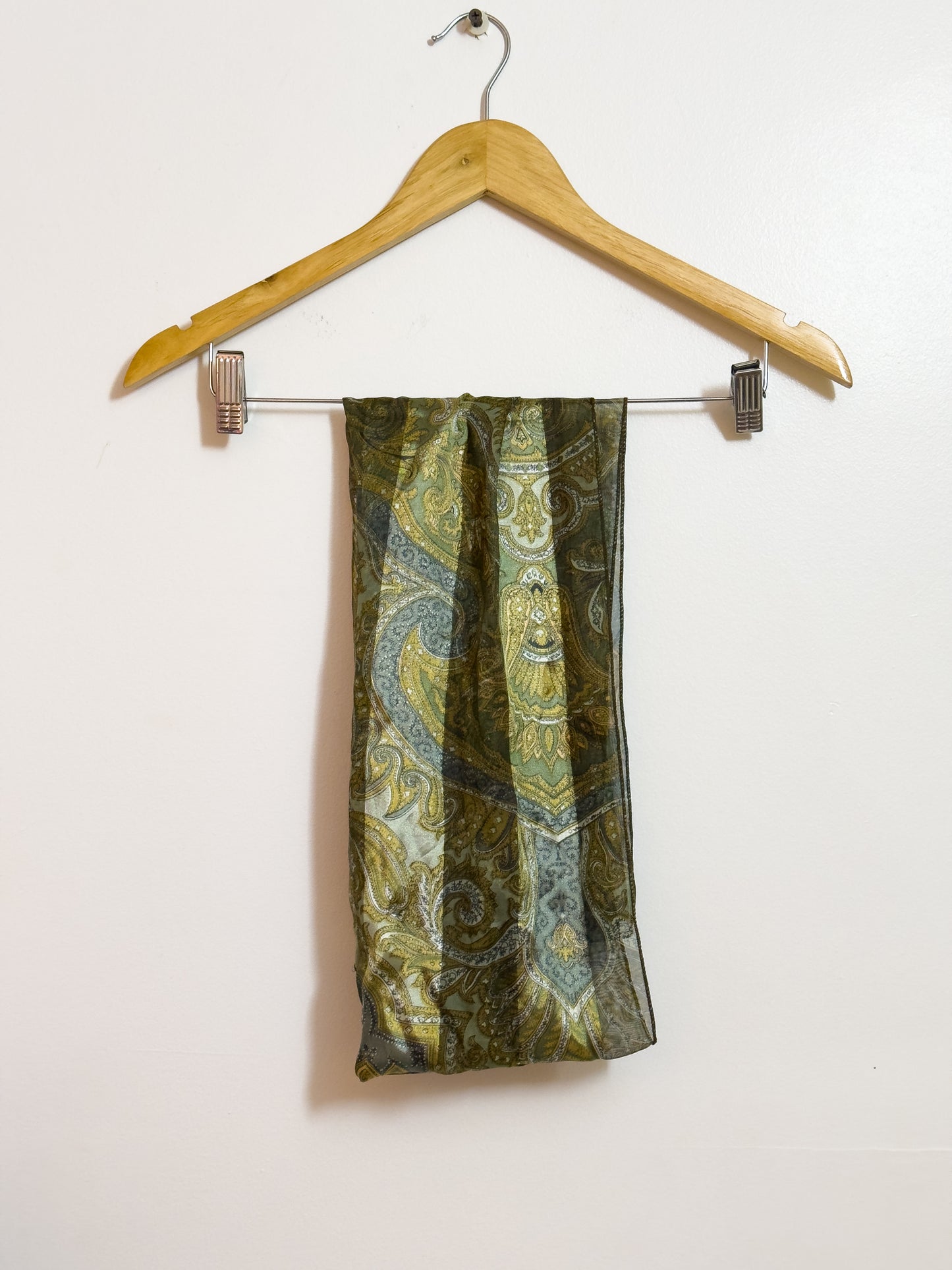 Green Print Bandana