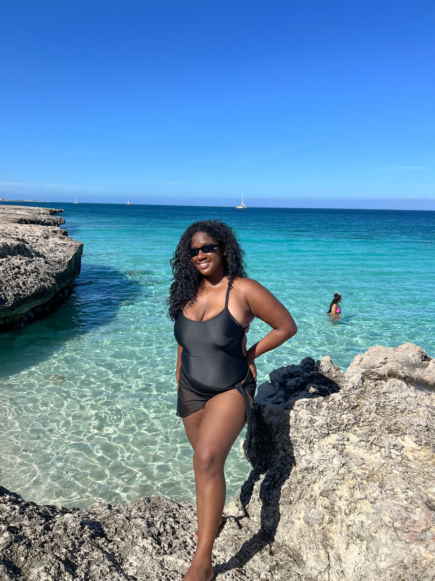 Bold Black Bikini